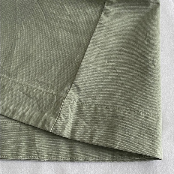 Everlane The Cross Front Apron Top 100% organic cotton in Sage Green  Size M - Picture 11 of 12